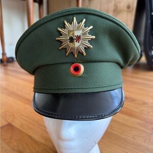 Vintage German Police Hat - Albert Kempf KG ~ Size 56. 1992
